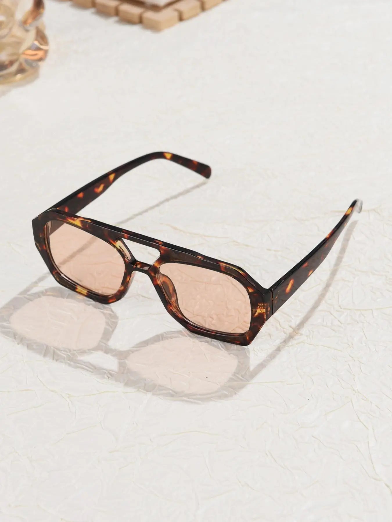 Monaco Tortoise Oversized Square Sunglasses – Luxury Leopard UV400 Shades | Urban Lenses