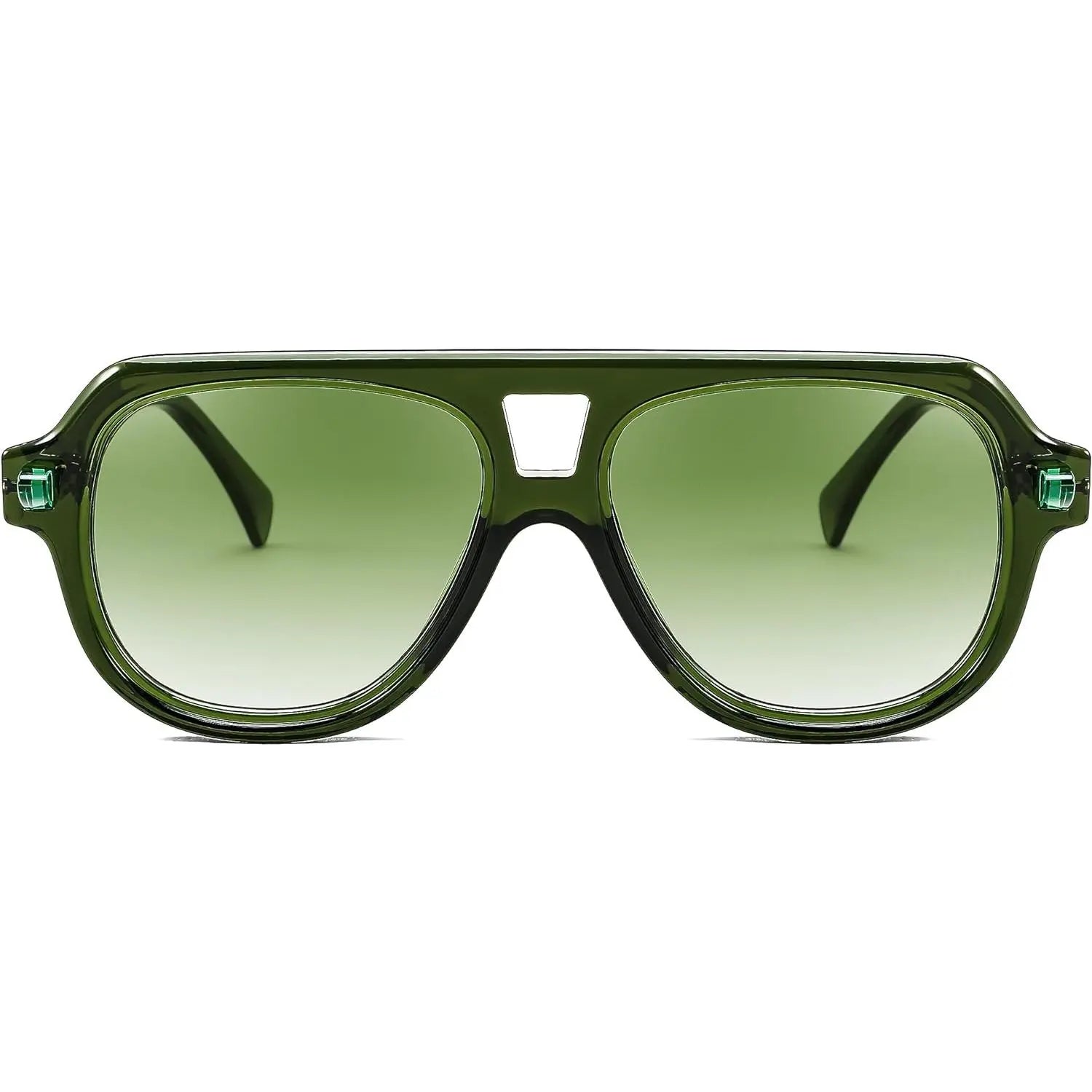 FEISEDY Retro 1970s Large Frame Sunglasses for Men and Women with UV400 Protection - Model B0030