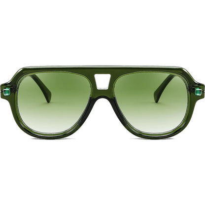 FEISEDY Retro 1970s Large Frame Sunglasses for Men and Women with UV400 Protection - Model B0030