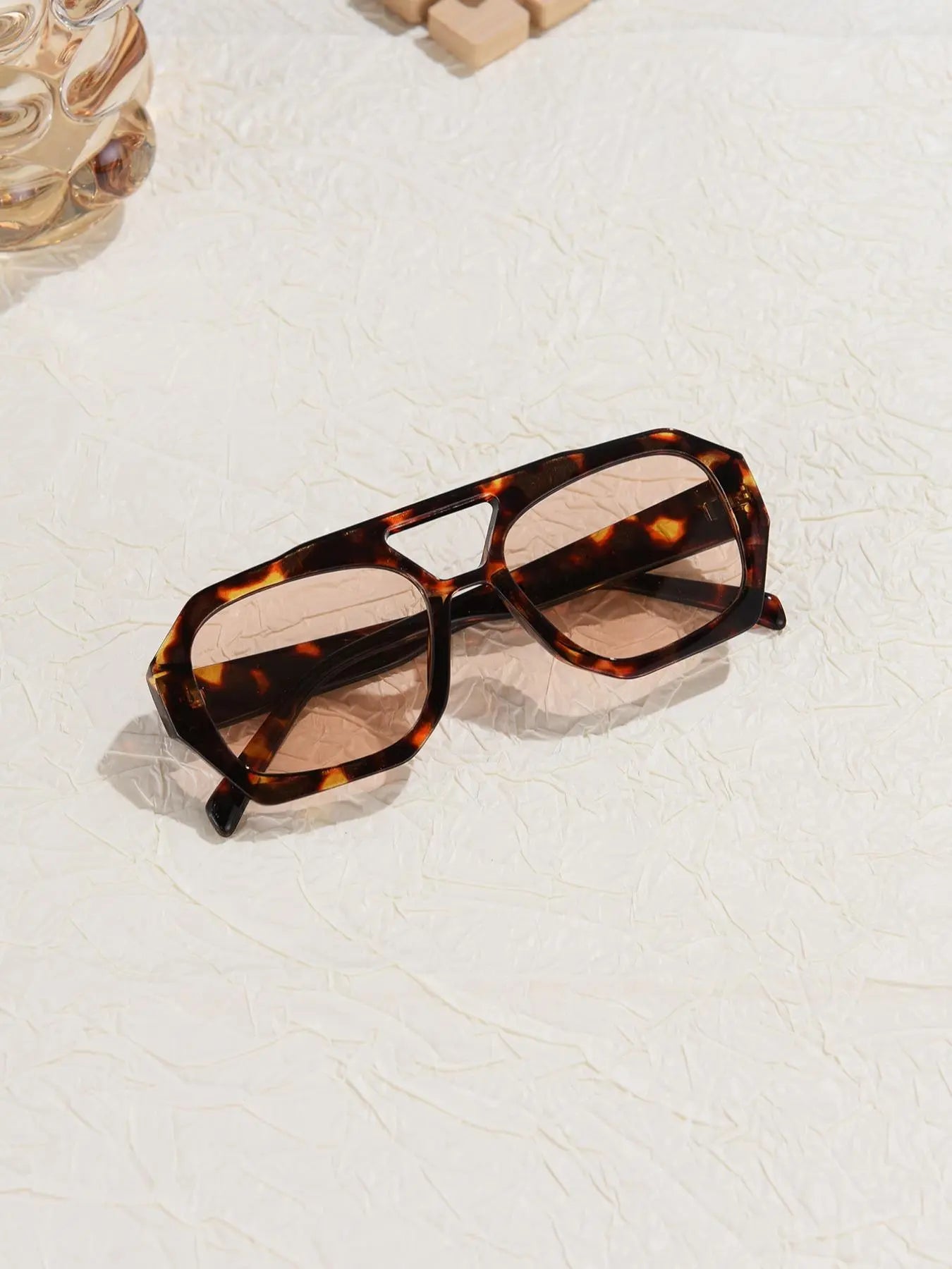 Monaco Tortoise Oversized Square Sunglasses – Luxury Leopard UV400 Shades | Urban Lenses