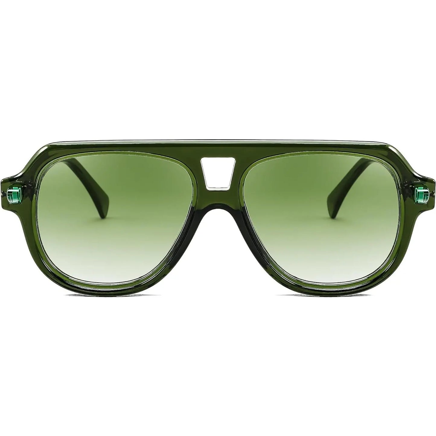 FEISEDY Retro 1970s Large Frame Sunglasses for Men and Women with UV400 Protection - Model B0030