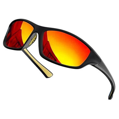 GRINDERPUNCH Polarized Sport Sunglasses for Men and Women - Ideal for Baseball, Running, Cycling, Fishing, Golf, and Driving