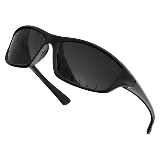 GRINDERPUNCH Polarized Sport Sunglasses for Men and Women - Ideal for Baseball, Running, Cycling, Fishing, Golf, and Driving