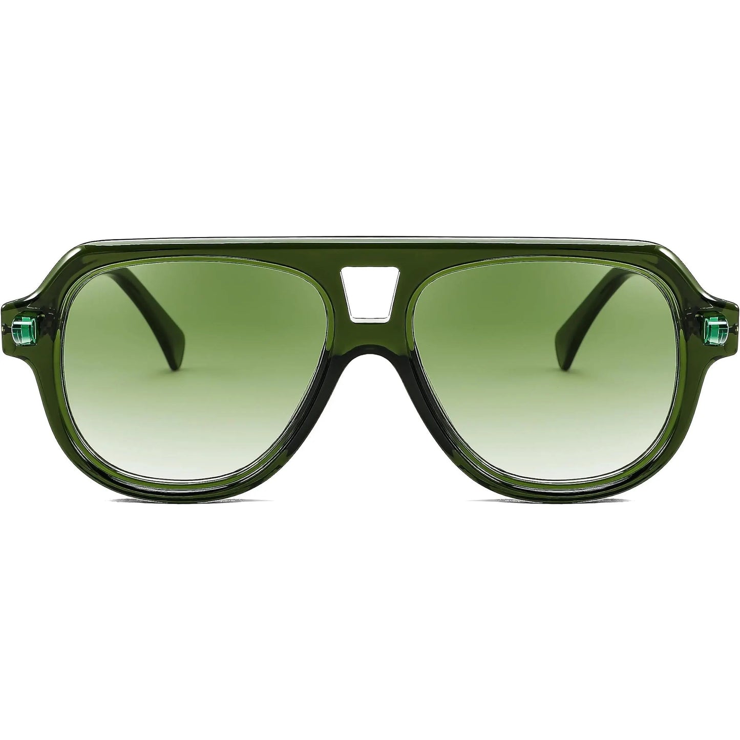 FEISEDY Retro 1970s Large Frame Sunglasses for Men and Women with UV400 Protection - Model B0030