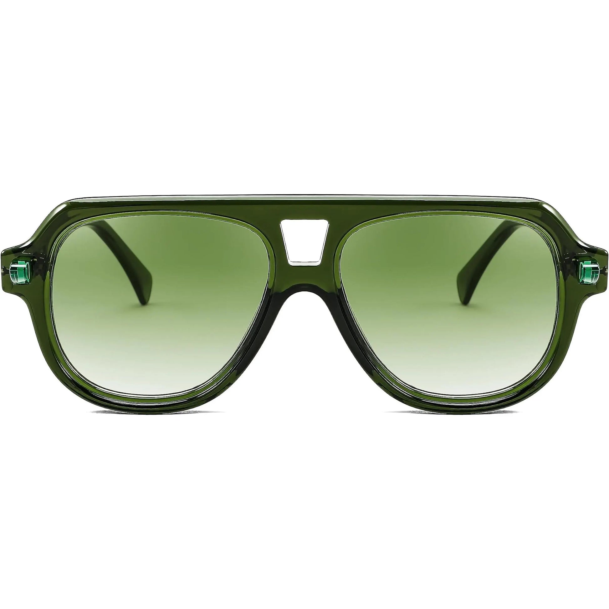 FEISEDY Retro 1970s Large Frame Sunglasses for Men and Women with UV400 Protection - Model B0030