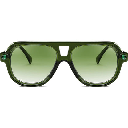 FEISEDY Retro 1970s Large Frame Sunglasses for Men and Women with UV400 Protection - Model B0030