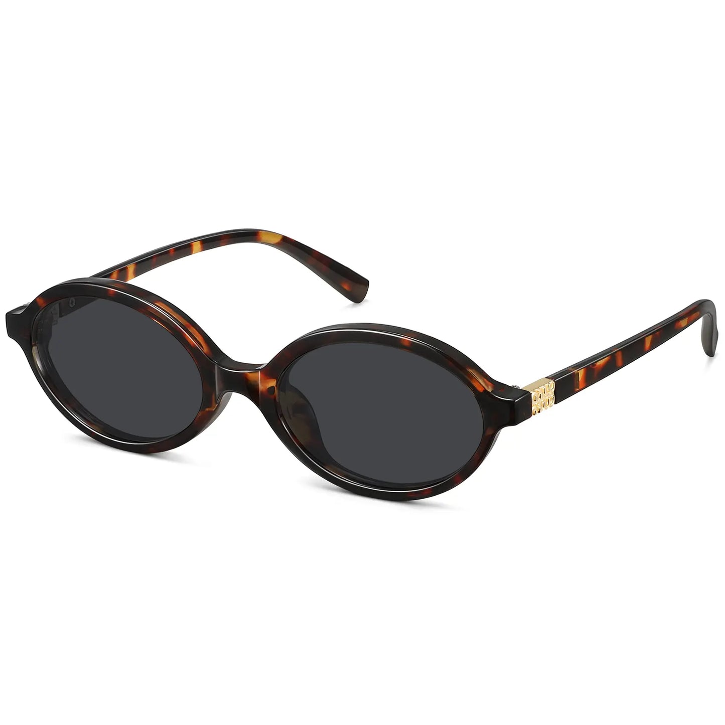 WOWSUN Retro Oval Sunglasses Womens Trendy Sun Glasses Sunnies UV400 Protection